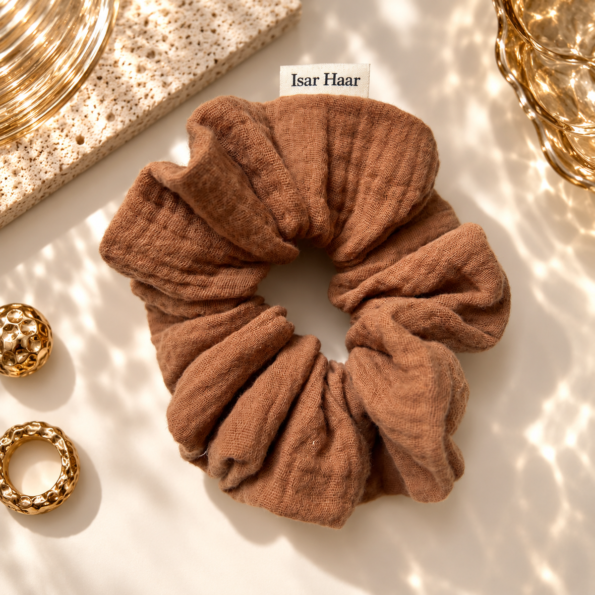 Scrunchie Isar Mokka